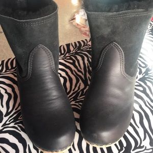 Nee No. 6 shearling clog booties. In perfect condition.